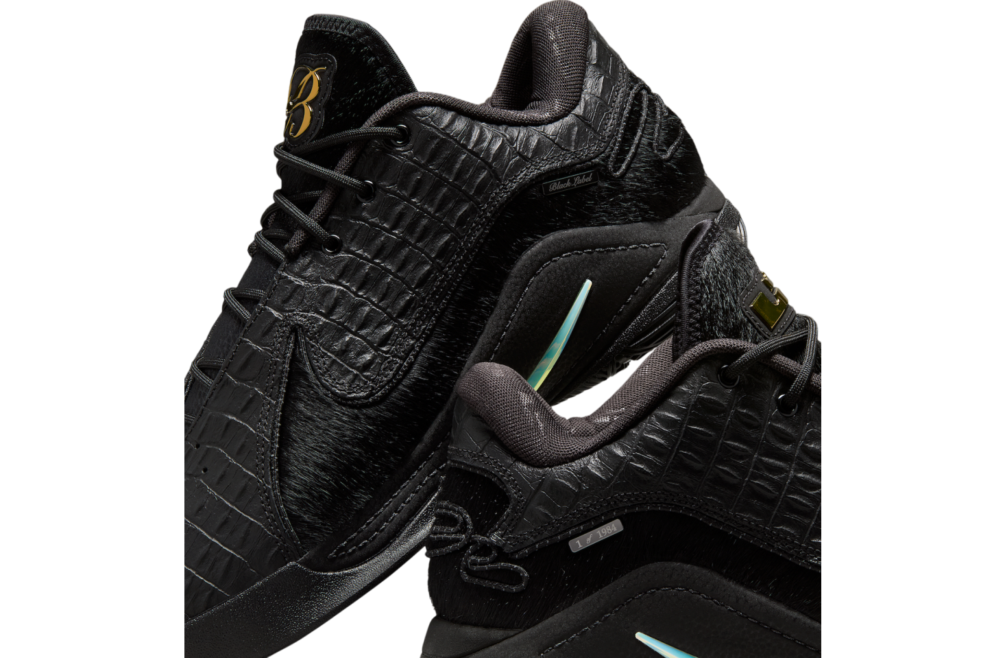 Nike Lebron 22 Black Label Black / Metallic Gold