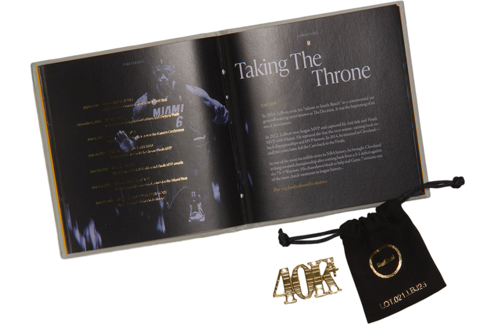 Nike Lebron 23 40k Gold