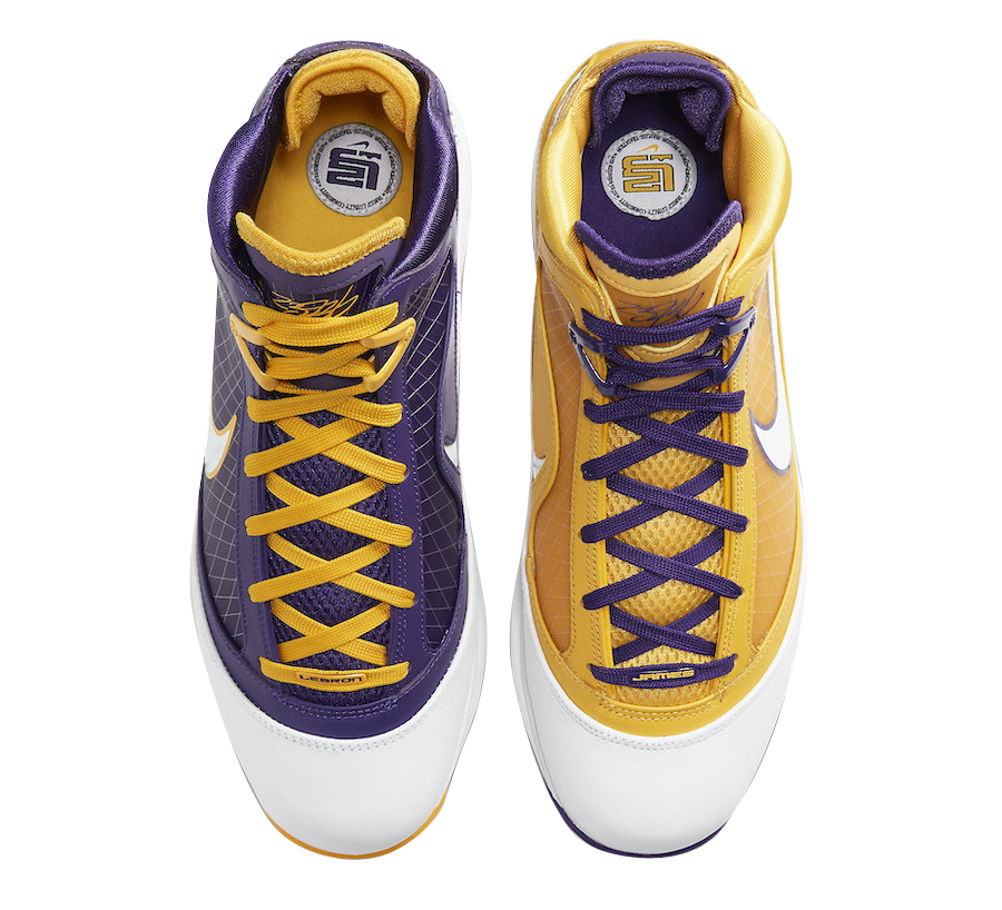 Nike LeBron 7 Lakers Media Day CW2300-500