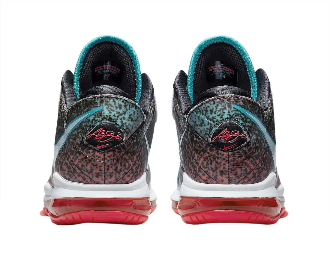 Nike LeBron 8 V2 Low Miami Nights 2021 - Jun 2021 - DJ4436-100