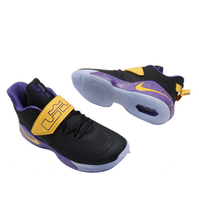 Nike LeBron Ambassador 12 Black Amarillo Field Purple - Sep 2019 - BQ5436003