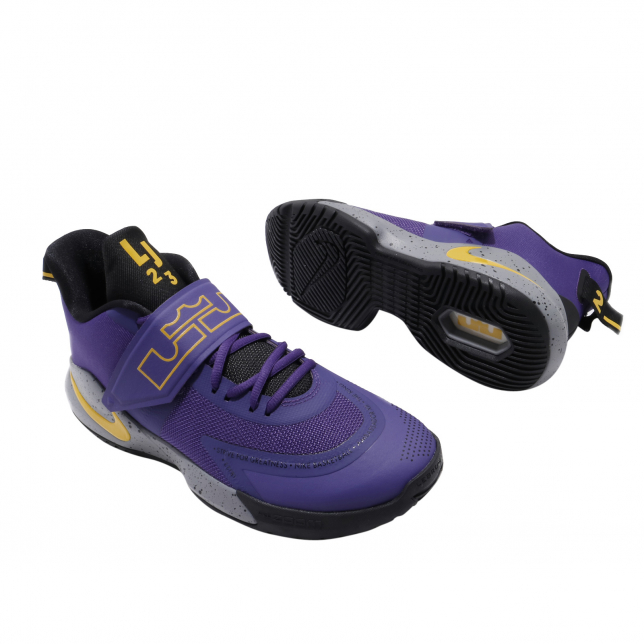 Nike LeBron Ambassador 12 Field Purple Amarillo - Jan 2020 - BQ5436500