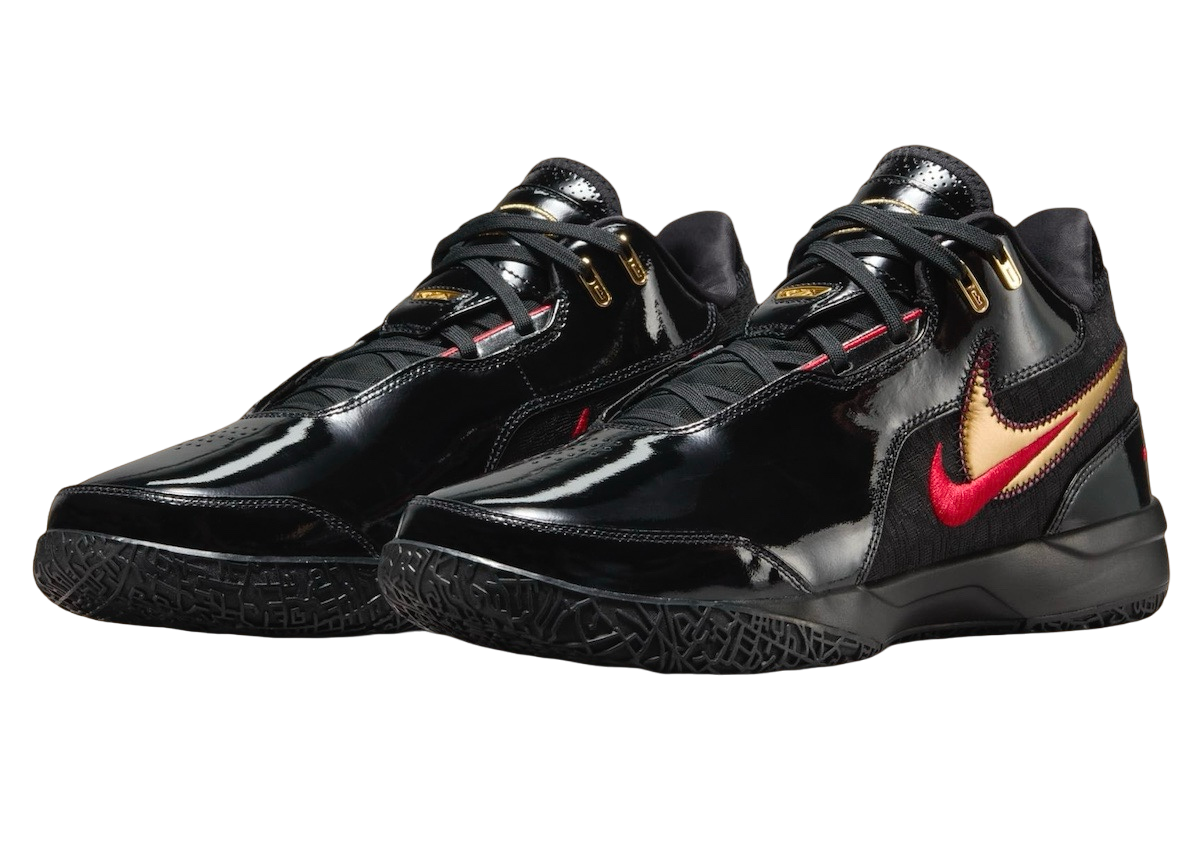 Nike LeBron NXXT Gen AMPD Black / Metallic Gold - Jul 2024 - FJ1566-001 ...