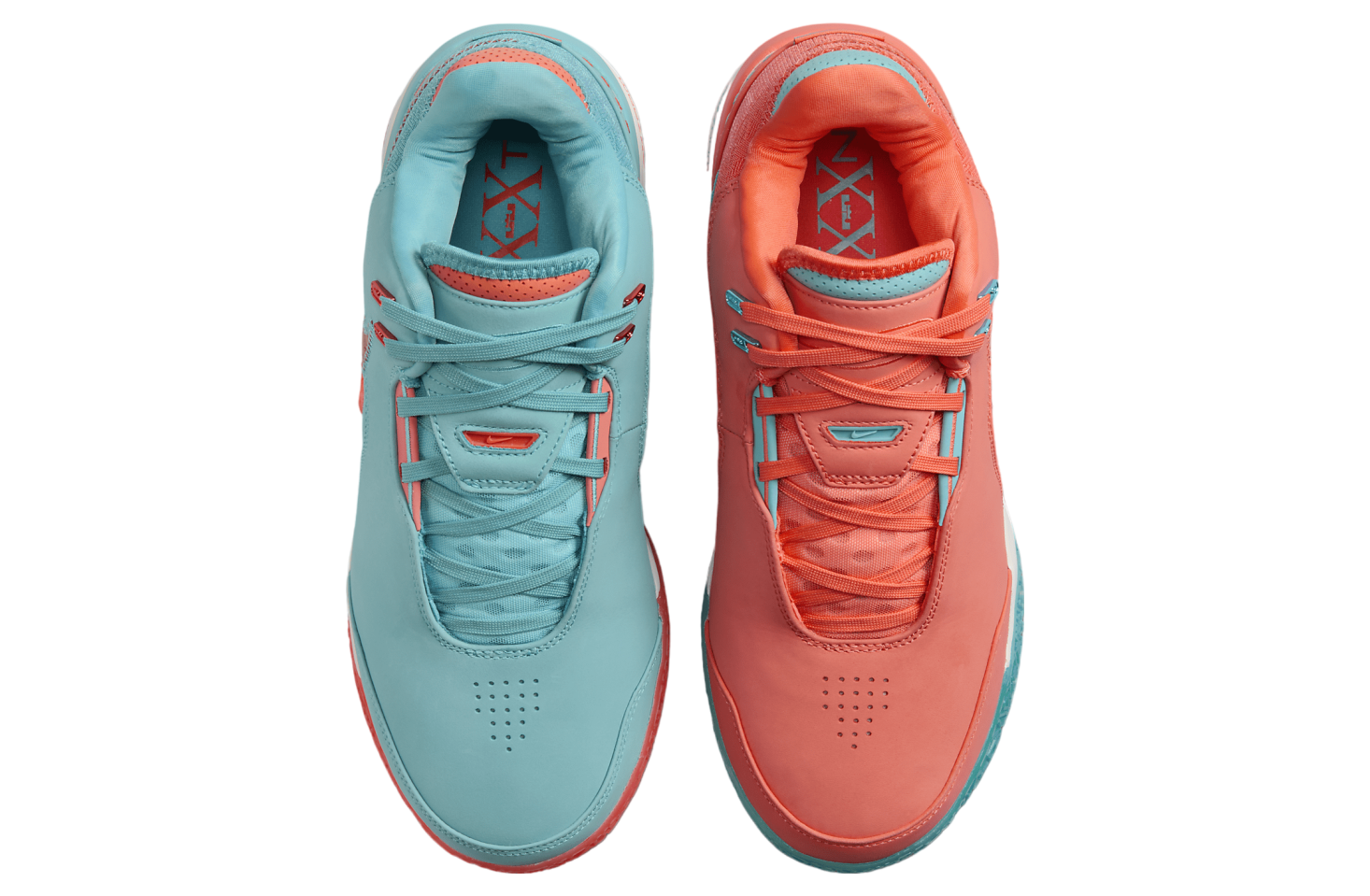 Nike LeBron NXXT Gen AMPD Mineral Blue / Light Wild Mango