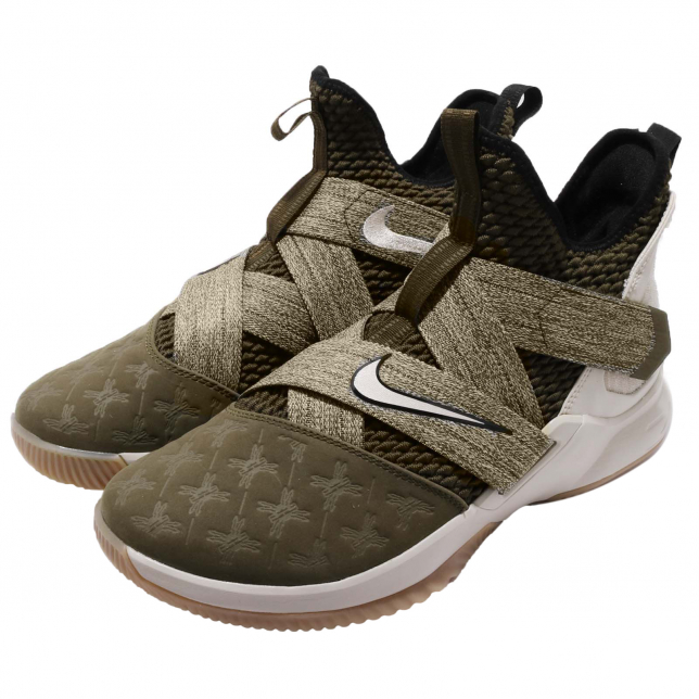 BUY Nike LeBron Soldier 12 Olive Canvas 