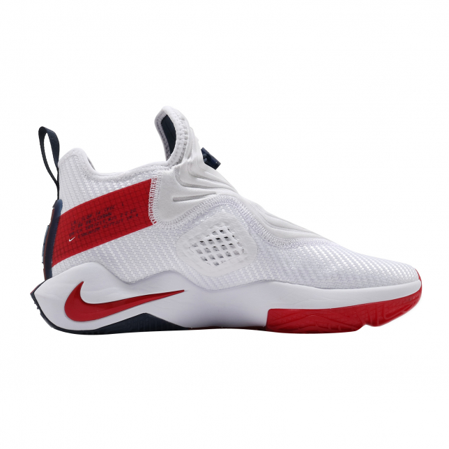 Nike Lebron Soldier 14 White University Red CK6047100