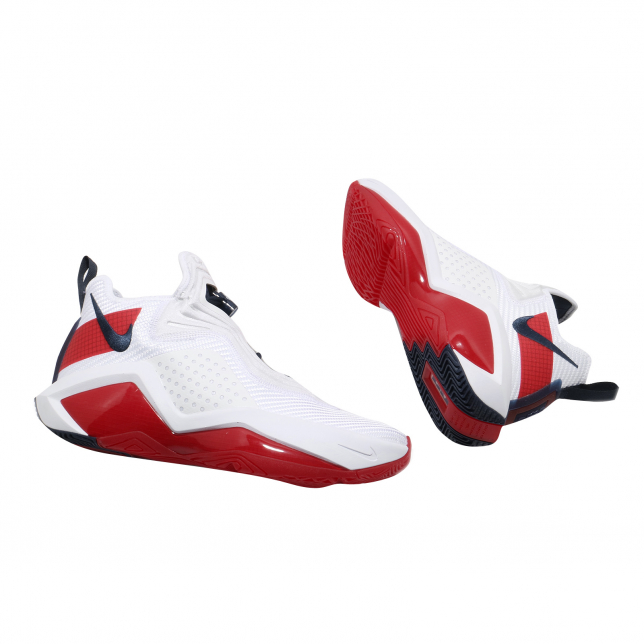 Nike Lebron Soldier 14 White University Red CK6047100