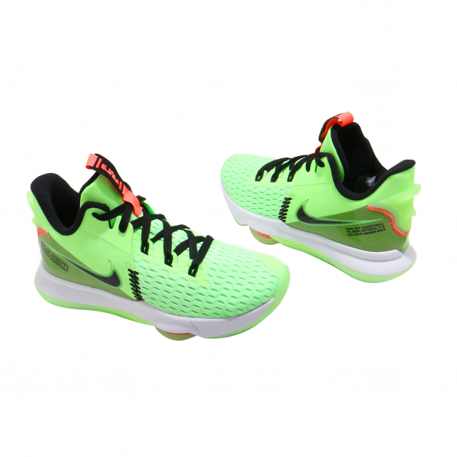 Nike LeBron Witness 5 EP Lime Glow Black Bright Mango