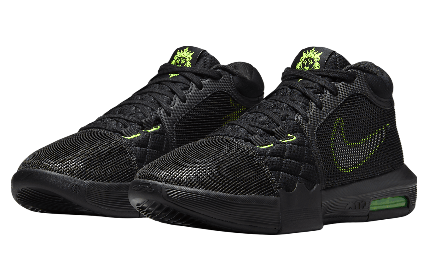 Nike Lebron Witness 8 Black / Volt