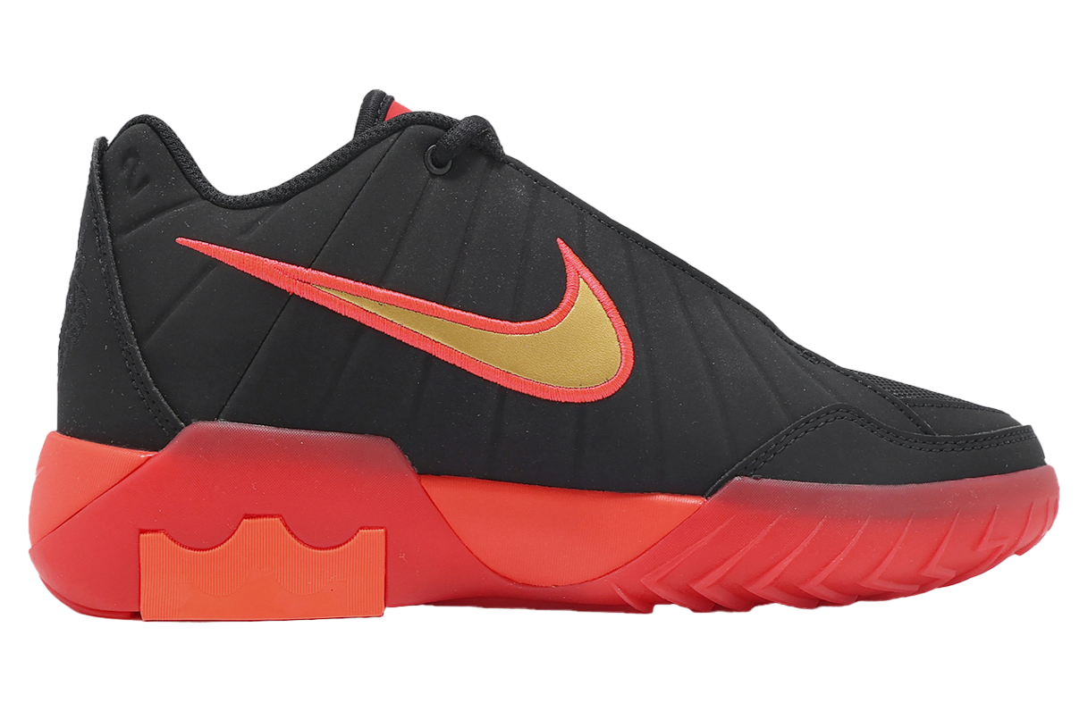 Nike LeBron Witness IX GS Black / Metallic Gold