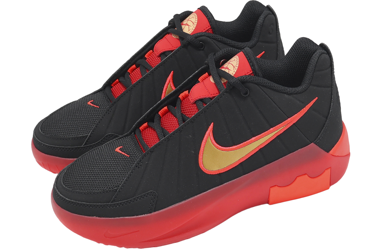 Nike LeBron Witness IX GS Black / Metallic Gold