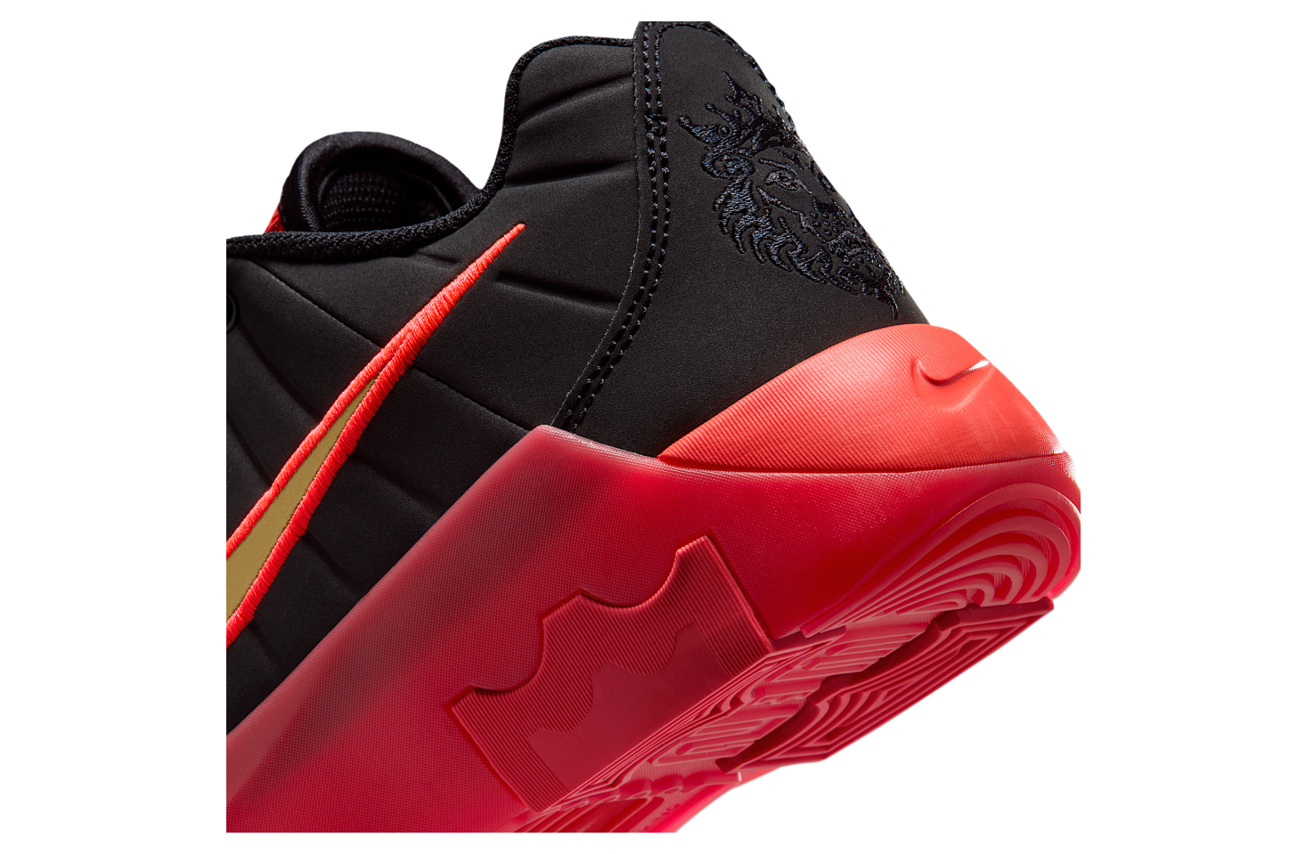 Nike LeBron Witness IX GS Black / Metallic Gold