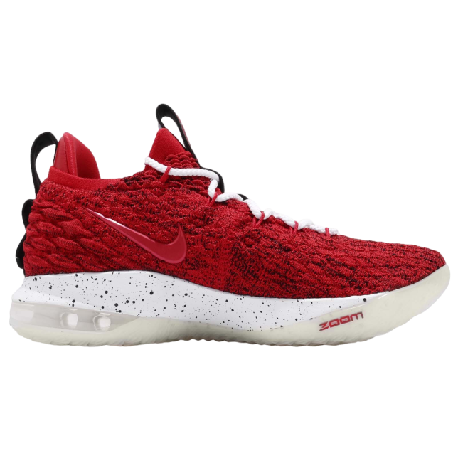 Nike LeBron XV Low EP University Red / White - Sep 2018 - AO1756600