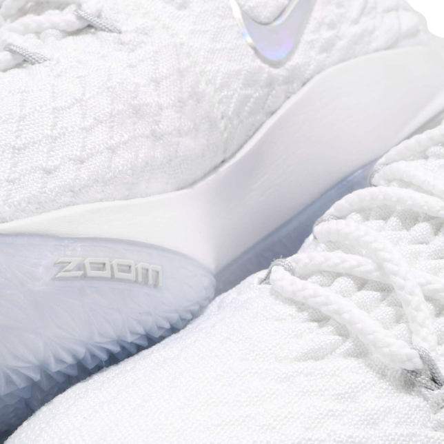 Nike Lebron XV Low EP White / Metallic Silver