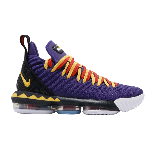 Nike LeBron XVI EP Court Purple / Tour Yellow CI1519500