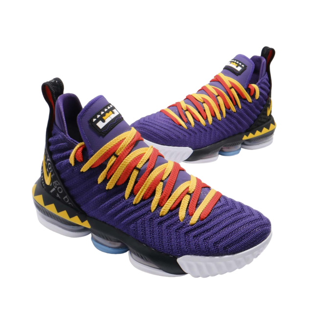 Nike LeBron XVI EP Court Purple / Tour Yellow CI1519500