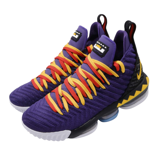 Nike LeBron XVI EP Court Purple / Tour Yellow