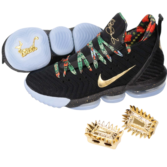 Nike Lebron XVI KC EP Black Metallic Gold Feb 2019 CI1517001 KicksOnFire