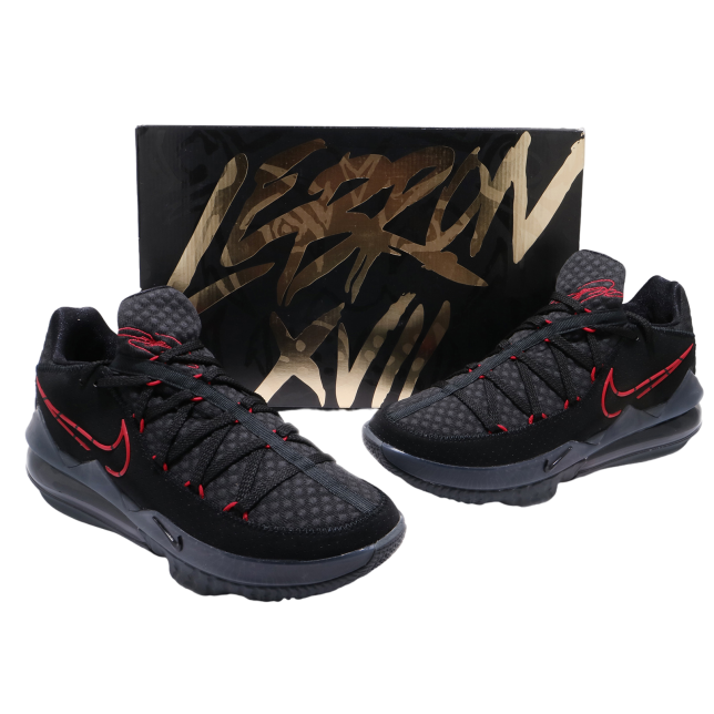 Nike Lebron XVII Low EP Black / University Red