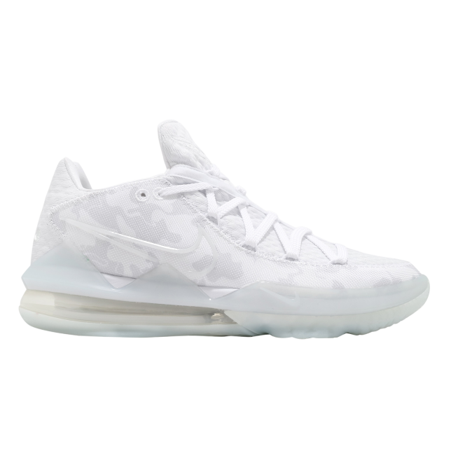 Nike LeBron XVII Low EP White / Pure Platinum