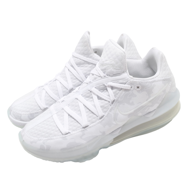 Nike LeBron XVII Low EP White / Pure Platinum