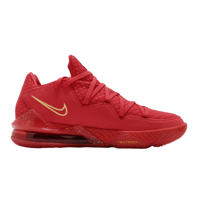 Nike LeBron XVII Low PH EP University Red / Metallic Gold