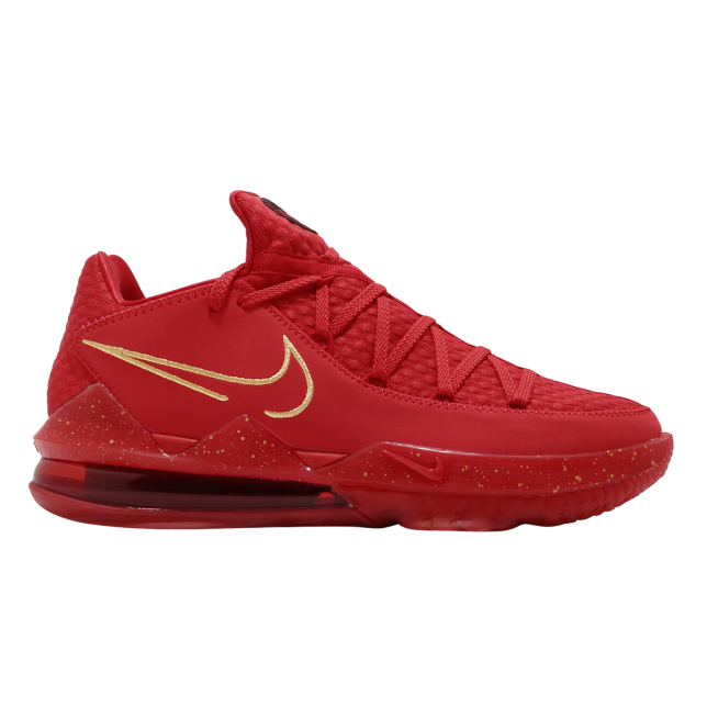 Nike LeBron XVII Low PH EP University Red / Metallic Gold