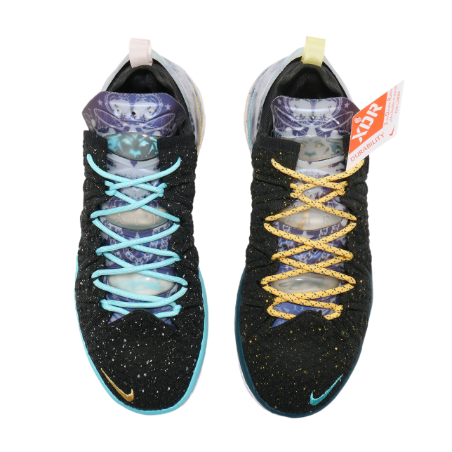 Nike LEBRON XVIII Black / Bleached Aqua