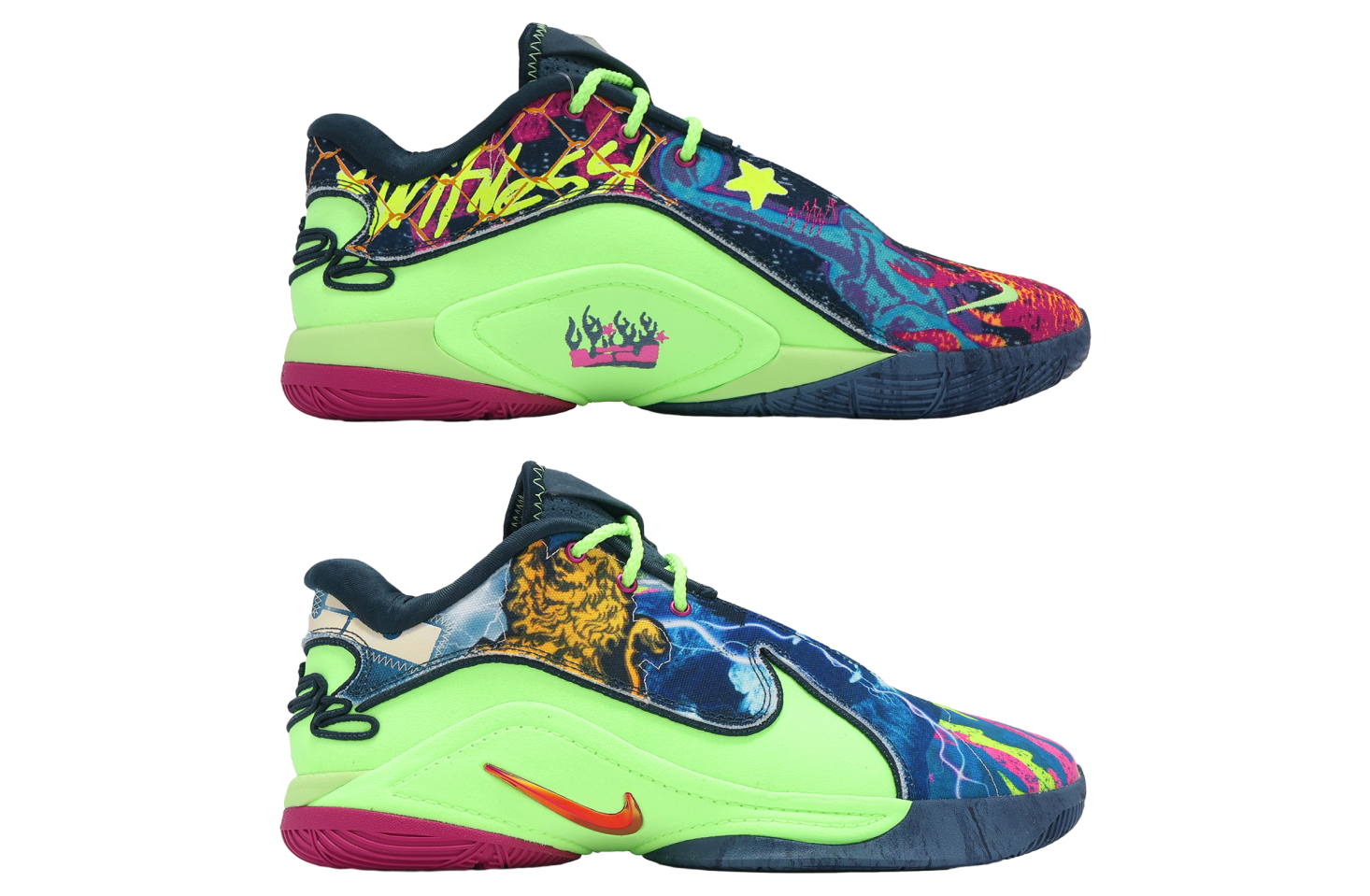 Nike Lebron Xxii Bw Ep Blustery / Fireberry