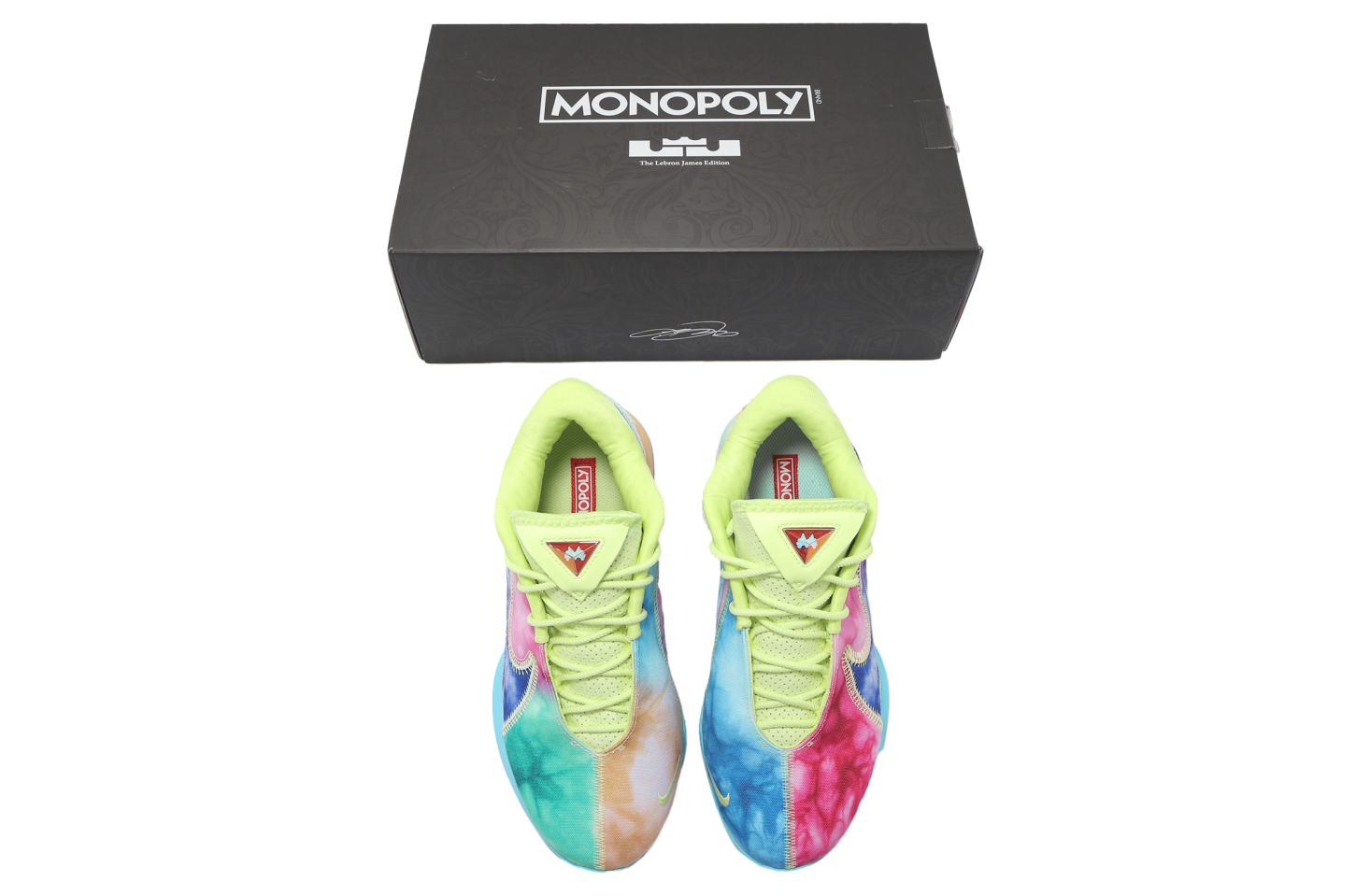 Nike LeBron XXII WTM mint foam/ cerise Monopoly men’s size 9/ w 10.5 new Basketball Shoes Nike Lebron 22 What The Monopoly Mint Foam  main image 3