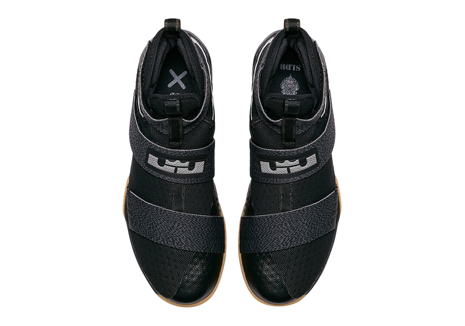 Nike LeBron Zoom Soldier 10 Black Gum - Jun 2015 - 844378-009
