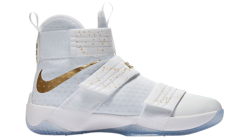 Nike LeBron Zoom Soldier 10 - Gold Medal - Aug 2016 - 883333174