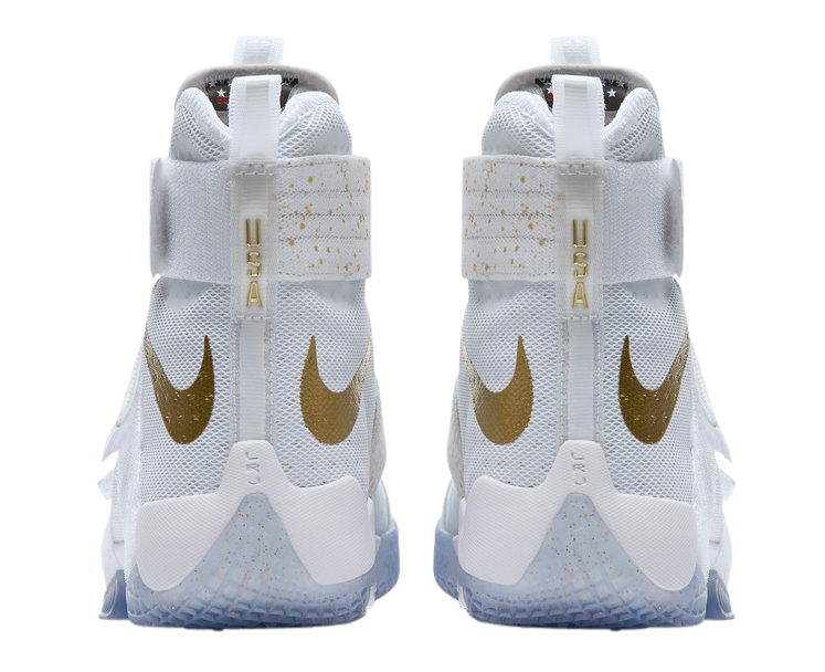 Nike LeBron Zoom Soldier 10 - Gold Medal - Aug 2016 - 883333174