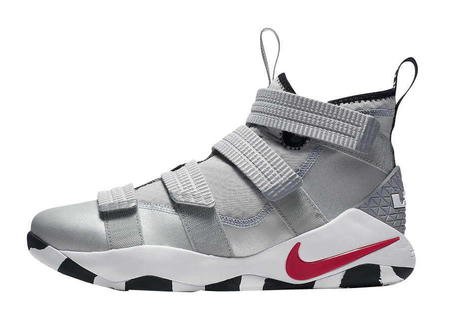 Nike LeBron Soldier 11 Silver 897647-007 - KicksOnFire.com