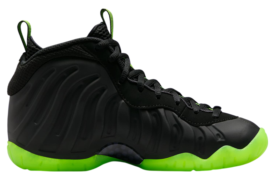 Nike Little Posite One Black / Volt