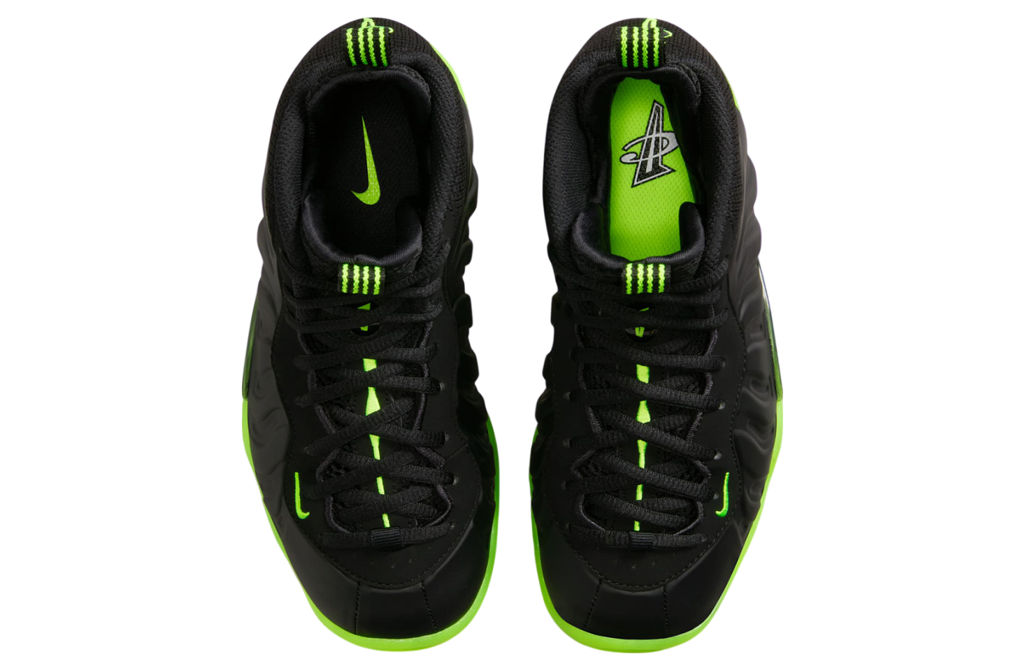 Nike Little Posite One Black / Volt