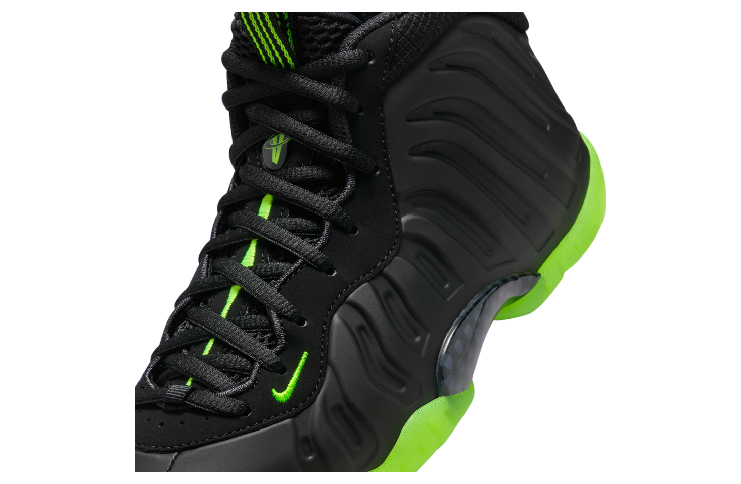 Nike Little Posite One Black / Volt