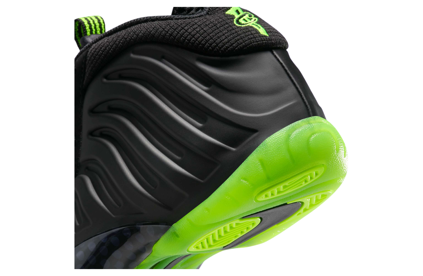 Nike Little Posite One Black / Volt