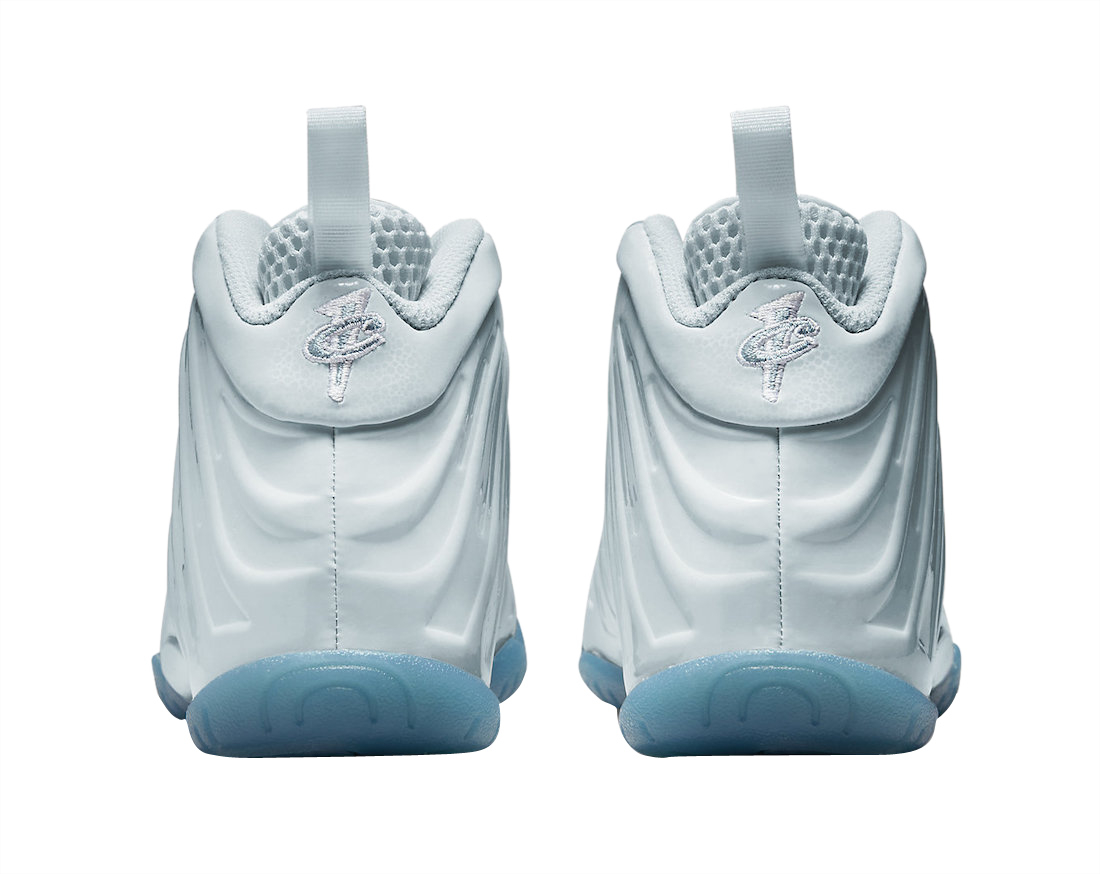 Nike Little Posite One White Icy Blue - May 2022 - DM1095-400