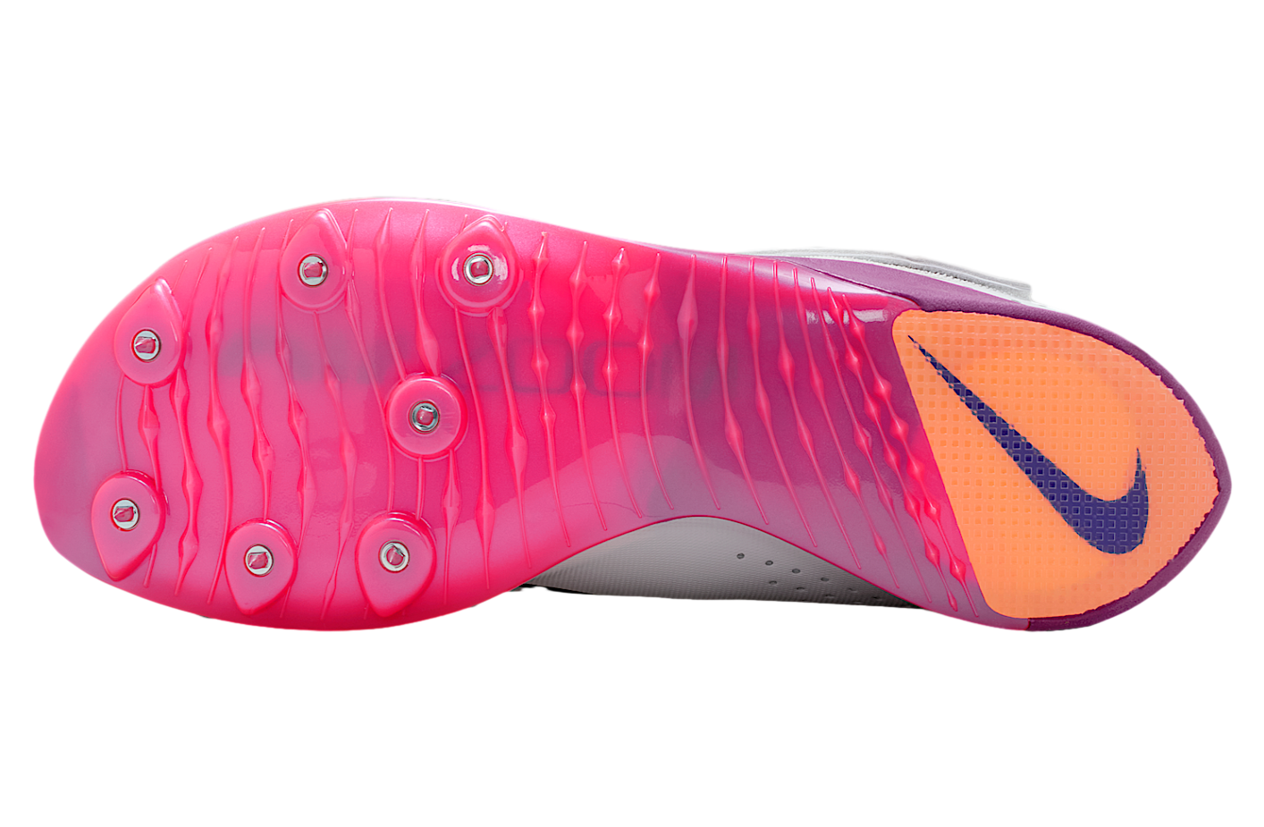 Nike Long Jump Elite White / Bright Crimson