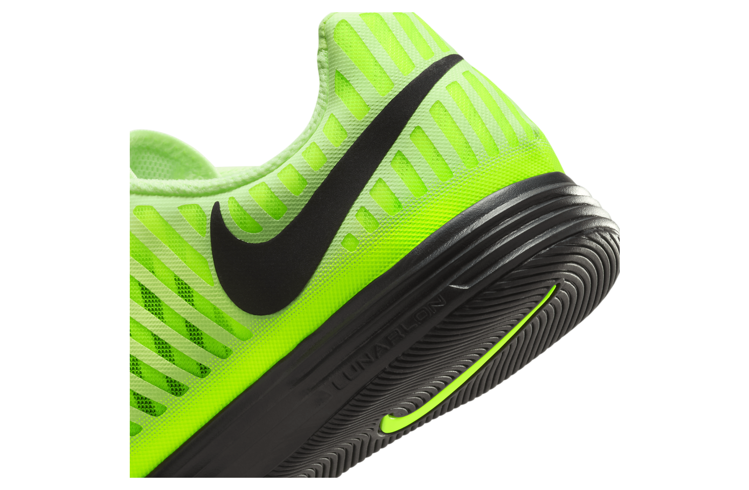 Nike Lunargato II Low IC Black / Volt