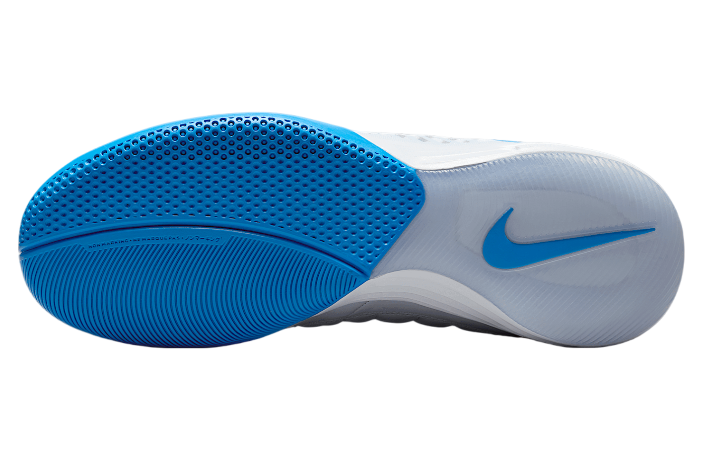 Nike Lunargato II Low IC Football Grey / Light Photo Blue