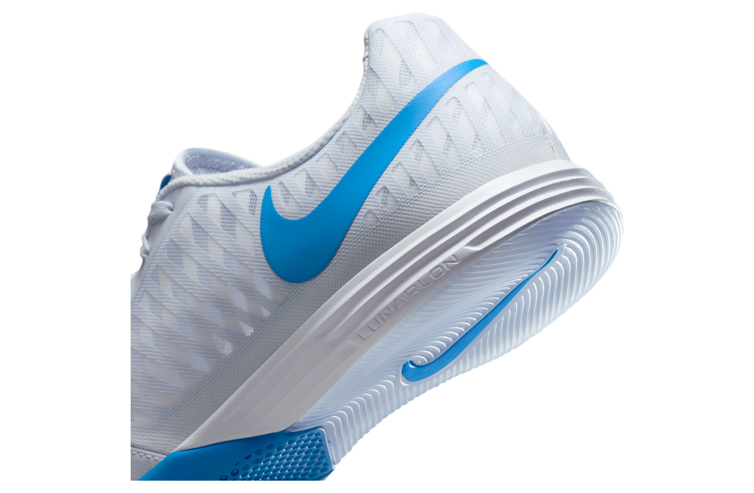 Nike Lunargato II Low IC Football Grey / Light Photo Blue