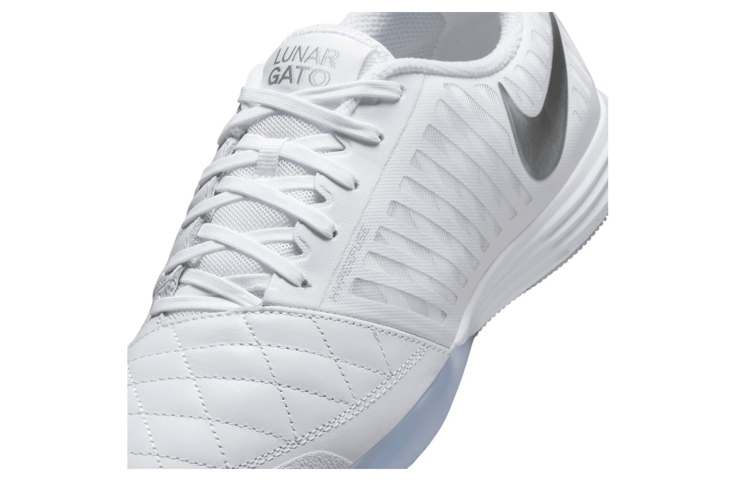 Nike Lunargato II Low IC White / Chrome