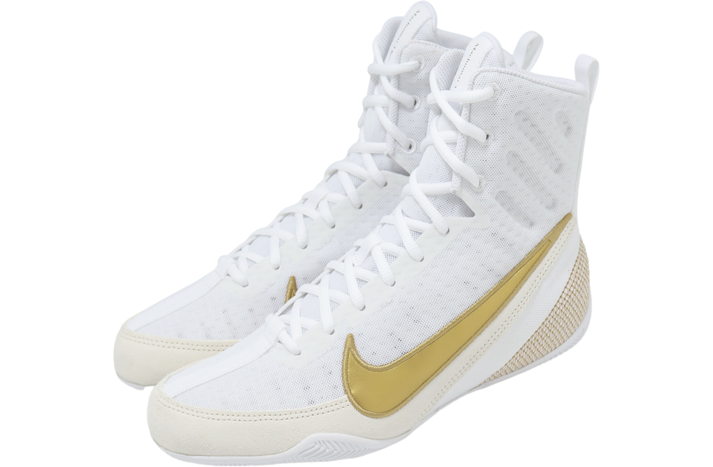 Nike Machomai 3 White / Metallic Gold