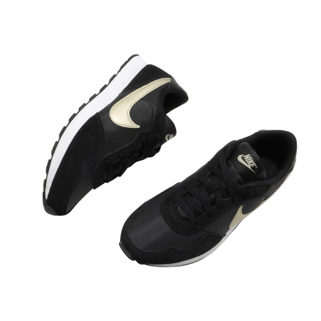 Nike MD Valiant GS Black Metallic Gold Star