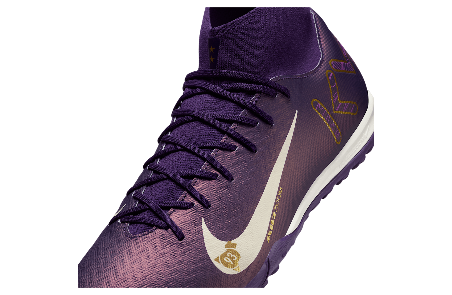 Nike Mercurial Superfly 10 Academy Kylian Mbapp High Tf Grand Purple / Pale Ivory