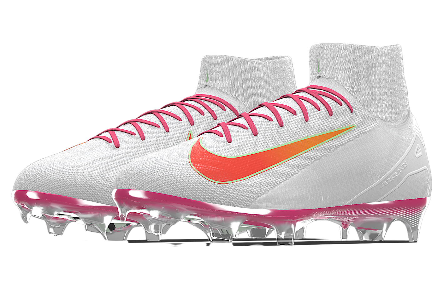Nike Mercurial Superfly 10 Elite By You High FG White