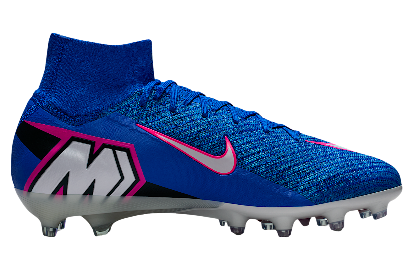 NEW Nike Mercurial Superfly 10 Elite Racer Blue FQ8339-446 Mens 6 Womens 7.5 Amazon.com | Nike Mercurial Superfly 10 Elite FG High-Top  main image 4