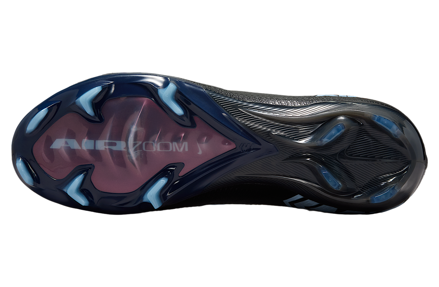 Nike Mercurial Superfly 10 Elite High Fg Black / Ice Blue